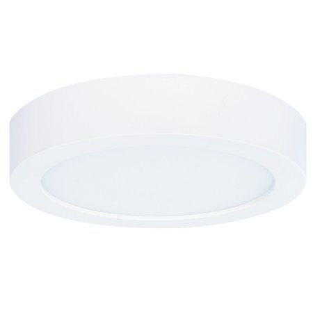 BULBRITE Single LED 5.5" Round Flush Mount Fixture, 40W Equivalent, 4000K/Cool White, White Finish 773130